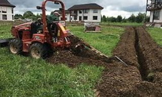 Копка траншей для водопровода в Нальчике: цена за метр от 949 руб.
