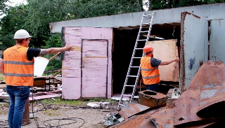 Демонтаж гаражей в Нальчике, цена от 1792 руб. – услуги под ключ от 2Землекопа-Нль