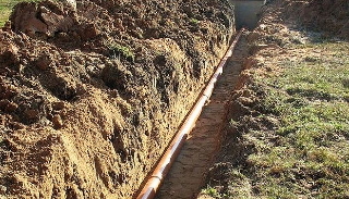 Копка траншей для водопровода в Нальчике: цена за метр от 949 руб.